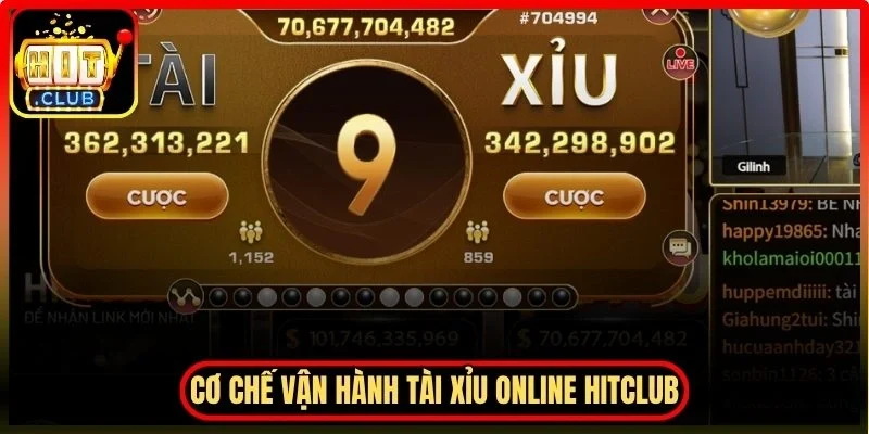 Khái quát chung cơ chế vận hành tài xỉu online Hitclub
